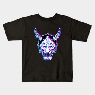 Copy of Japanese Hannya mask. Kids T-Shirt